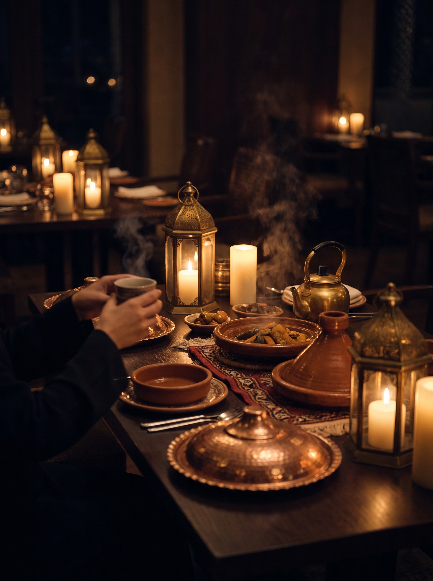 An intimate Syrian table